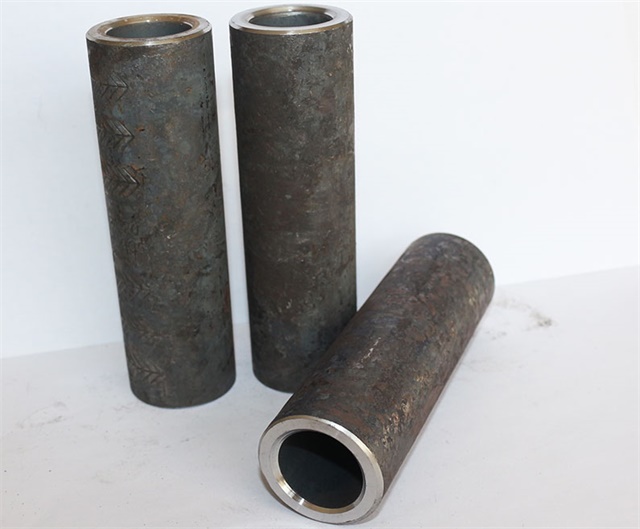 庐阳冷挤压钢筋套筒应该怎么样激光打标